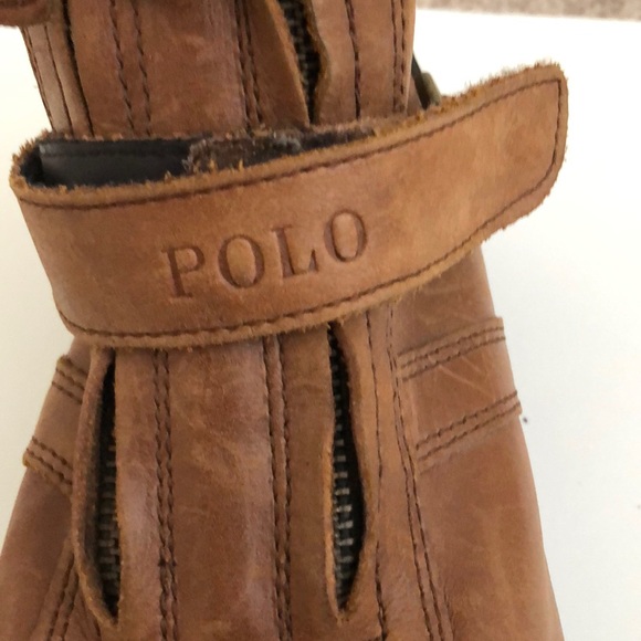 I am selling brown polo boots. - Picture 6 of 7